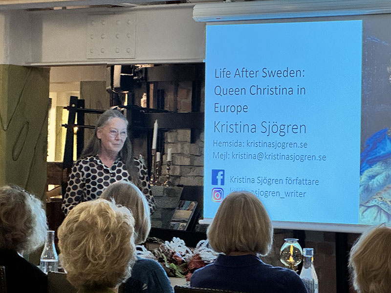 Föreläsning i Porslinsmuseet, Karlskrona